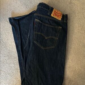 Levi's Men's Dark Blue Jeans